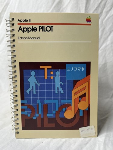 Vintage Apple II Apple Pilot Editors manuel relié en spirale 1980 livraison rapide et gratuite