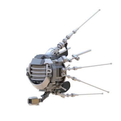 BuildMoc Eyebot: A Hovering All-purpose Robot 241 teile Building Toys C5741