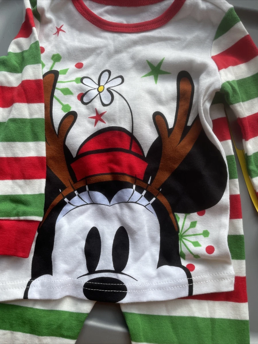 Disney Store Baby Girls Minnie Mouse Reindeer Holiday Christmas