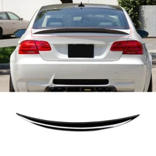 Gloss Black For 2007-2012 2013 BMW 3 Series E92 Rear Trunk Spoiler Wing MP Style