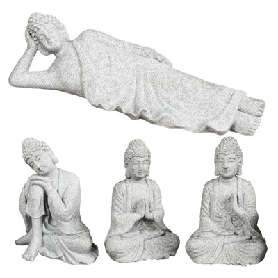 Buddha Statue Car Dash Board Room Home Zen Garden Dekorationen Detaillierte Figu
