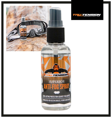NEU TRU SPANNUNG ANTIBESCHLAG SPRAY LÖSUNG 75ML FÜR MOTOCROSS MX ENDURO BRILLE