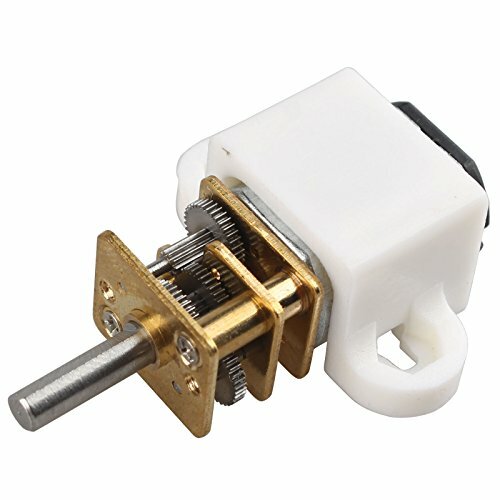 HALJIA 100RPM Metal Mini DC 6V GA12-N20 Speed Reduce Gearbox Gearwheel (v8L)