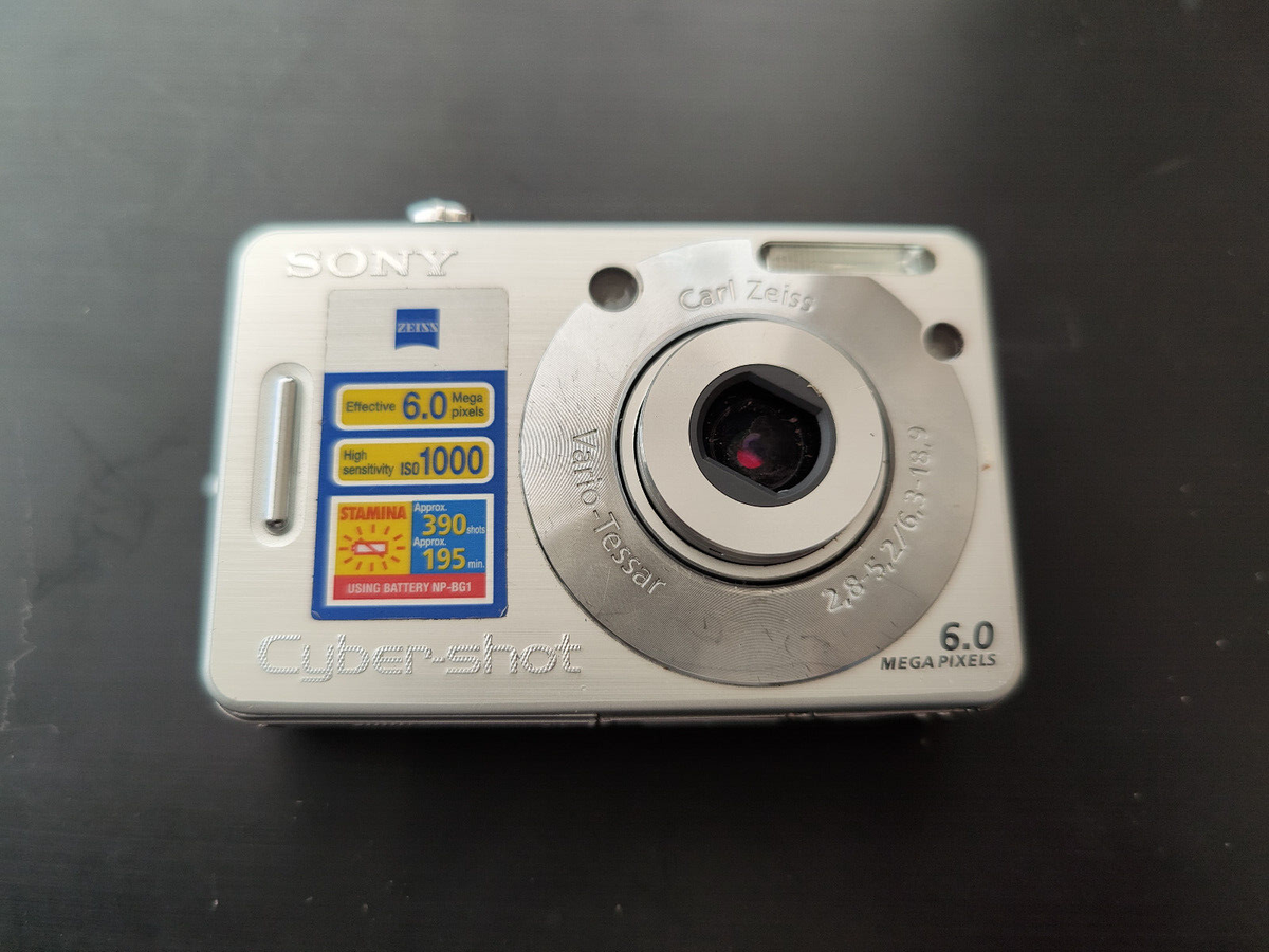 Sony Cyber-shot DSC-W50 6.0MP Digital Camera FAULTY LENS