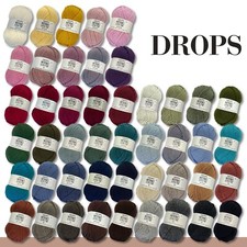 Drops 50 g Merino Extra Fine Mulesingfrei Waschbar Häkeln Stricken 46 Farben