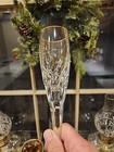 Gorgous Mikasa Crystal Rendezvous Gold Champagne Flute — photo 2