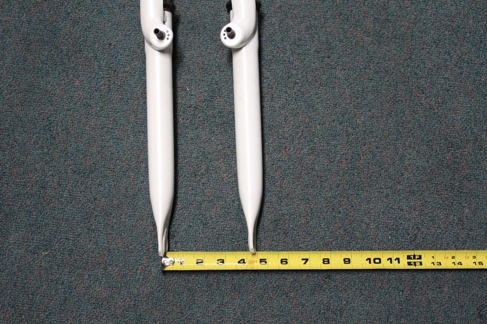 26" Mountain bike 1" Threaded Bicycle Fork Suspension V-type brake Replacement - Image 4 of 4