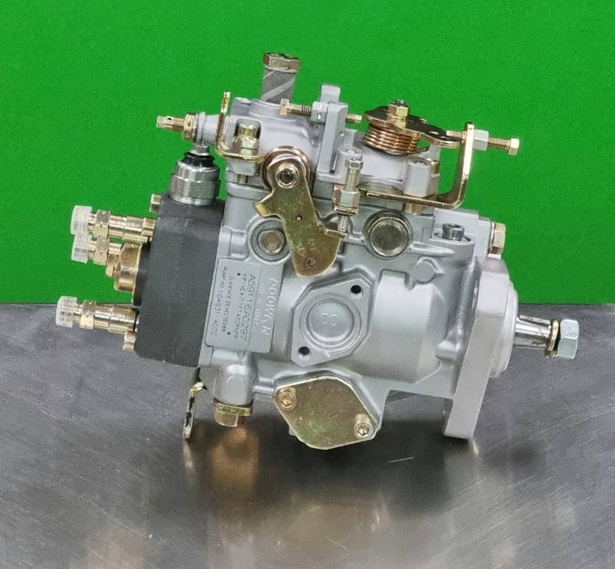 fuel injection pump doowon for vermeer rt350 trencher 3cy 104931