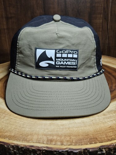 Go Pro Mountain Games Golfer Style Rope Snapback Adjustable Hat Cap