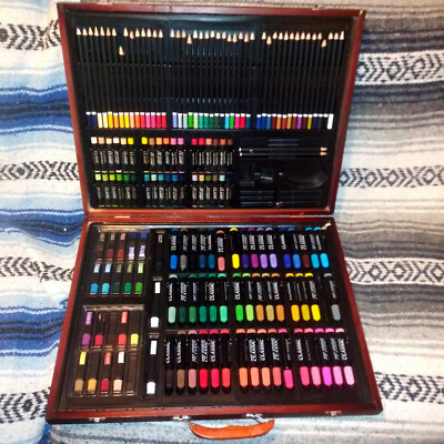 Hobby Lobby 162 Piece Art Supply Case (missing 10 pc = 152 actual pieces) |  eBay