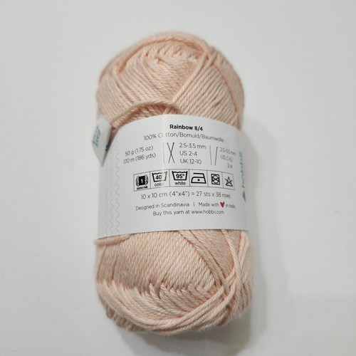Hobbii Rainbow Yarn 8/4 Quality 100% Cotton PRICE PER SKEIN - YOU CHOOSE - Picture 228 of 329