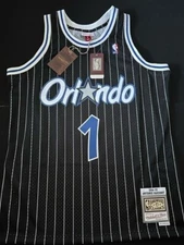 100% Authentic Penny Hardaway Mitchell Ness 94 95 Magic Jersey Men Size Multi