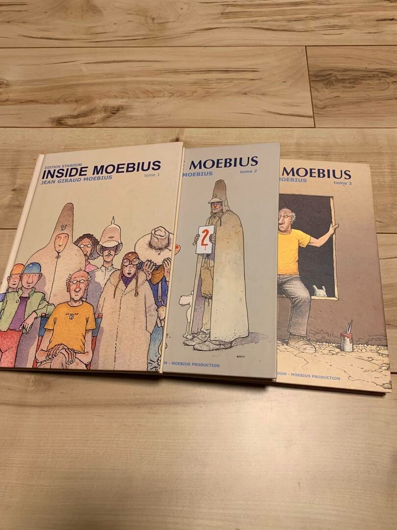 ★INSIDE MOEBIUS tome1-tome6 セット メビウス ☆INSIDE MOEBIUS tome1-tome6 セット メビウス INSIDE MOEBIUS