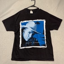 VTG Garth Brooks T Shirt Mens Fresh Horses World Tour Single Stitch 90s XL RARE