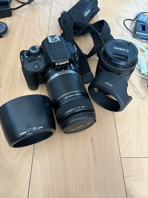 DSLR Canon EOS 100D + großes Zubehörpaket