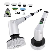 Electric Spin Scrubber,Cleaning Scrubber Brush Electric for Home with Power 