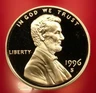 1996-S Red Cameo Proof Lincoln Memorial Cent “Best Value On eBay” Fast Shipping