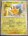 Pikachu Common Reverse Holo Lightning PALDEAN FATES Pokemon TCG Card 018/091 (L)