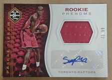 2016-17 Limited Rookie Phenoms Auto 43/99 Jersey Number 1/1 PASCAL SIAKAM RC