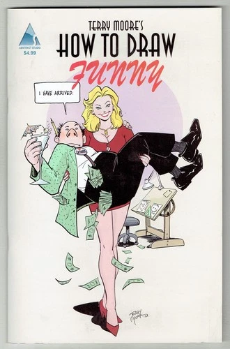 TERRY MOORE HOW TO DRAW #4 FUNNY NEW!