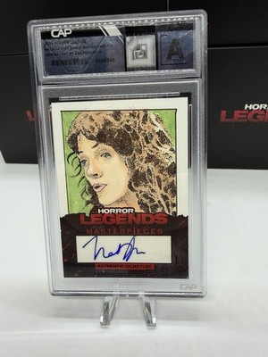 Natalia Dyer Signed Horror Legends Masterpieces Sketch Card 1/1 Stranger Things