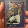 Panini Prizm 2025 Dalton Rushing Blue Cracked Ice Rookie #291 Dodgers