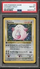 Pokemon Chansey Base Set Shadowless 1st Edition Holo Rare #3 PSA 8