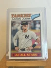 2026 Topps Heritage Aaron Judge Hat Image Variation New York Yankees AL All Star