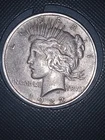 SILVER 1922 P PEACE SILVER DOLLAR UNGRADED - GREAT COIN -  100% POSITIVE