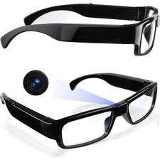 Camera Glasses HD 1080p Video Recording Wearable Sports Eyeglasses 64GB