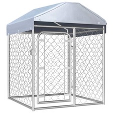Outdoor Dog Kennel 78.7"x157.5"x39.4"