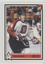 1990-91 7th Inning Sketch OHL Joni Lehto #86 0q3