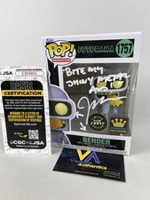 John DiMaggio Signed Bender CHASE Futurama Funko w/ JSA COA