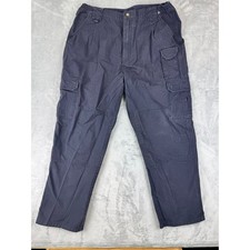 5.11 Tactical 74251 Mens Navy Blue Cargo Pants Cotton 38x30 Work Utility Canvas