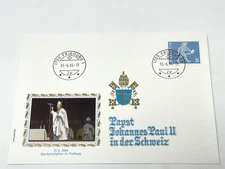 1984 - 'Switzerland', ' Pope John Paul II visit to Switzerland' IV. FDC (#98)