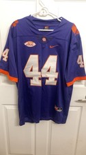 Clemson Tigers Bryan Bresee Purple Jersey Size XL Tigers ACC Football Saints DL