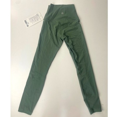 NWT Lululemon Align High-Rise Pant MSRP $98 Green Nulu Yoga Leggings Size 0 NEW