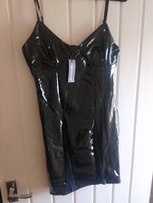 BNWT PLT vinyl Bodycan Dress