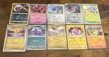 Pokémon Card Lot 10 Cards Dragonair Haunter Reshiram Toxel Flygon