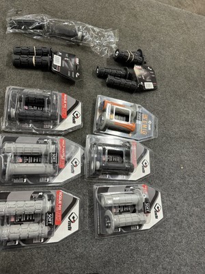 10 Pairs ODI Lock-On MX Grips V2 Rogue MX Black Gray Orange
