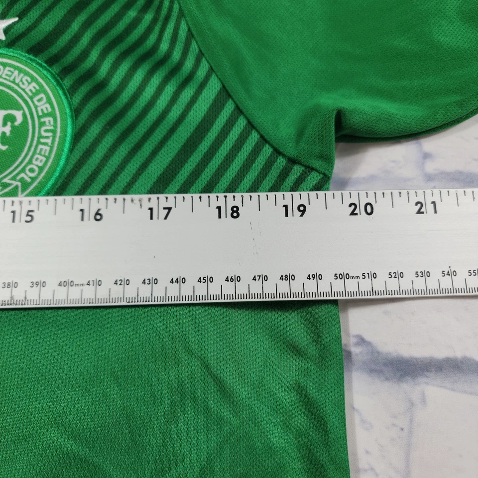 Camiseta de fútbol verde manga corta Chapecoense Umbro para hombre talla M Home 2016 Foto 2 de 4