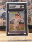 2019 Topps Heritage #430 Shohei Ohtani Chrome Purple Refractor PSA 10