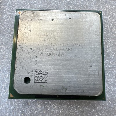 Intel Celeron 2 GHz SL6HY Pentium 4 CPU Vintage 2GHZ/128/400/1.525V