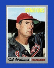 1970 Topps Set-Break #211 Ted Williams EX-EXMINT *GMCARDS*