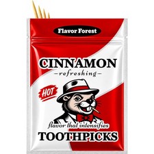 Hot Cinnamon Toothpicks 200ct 200 Count Pack of 1