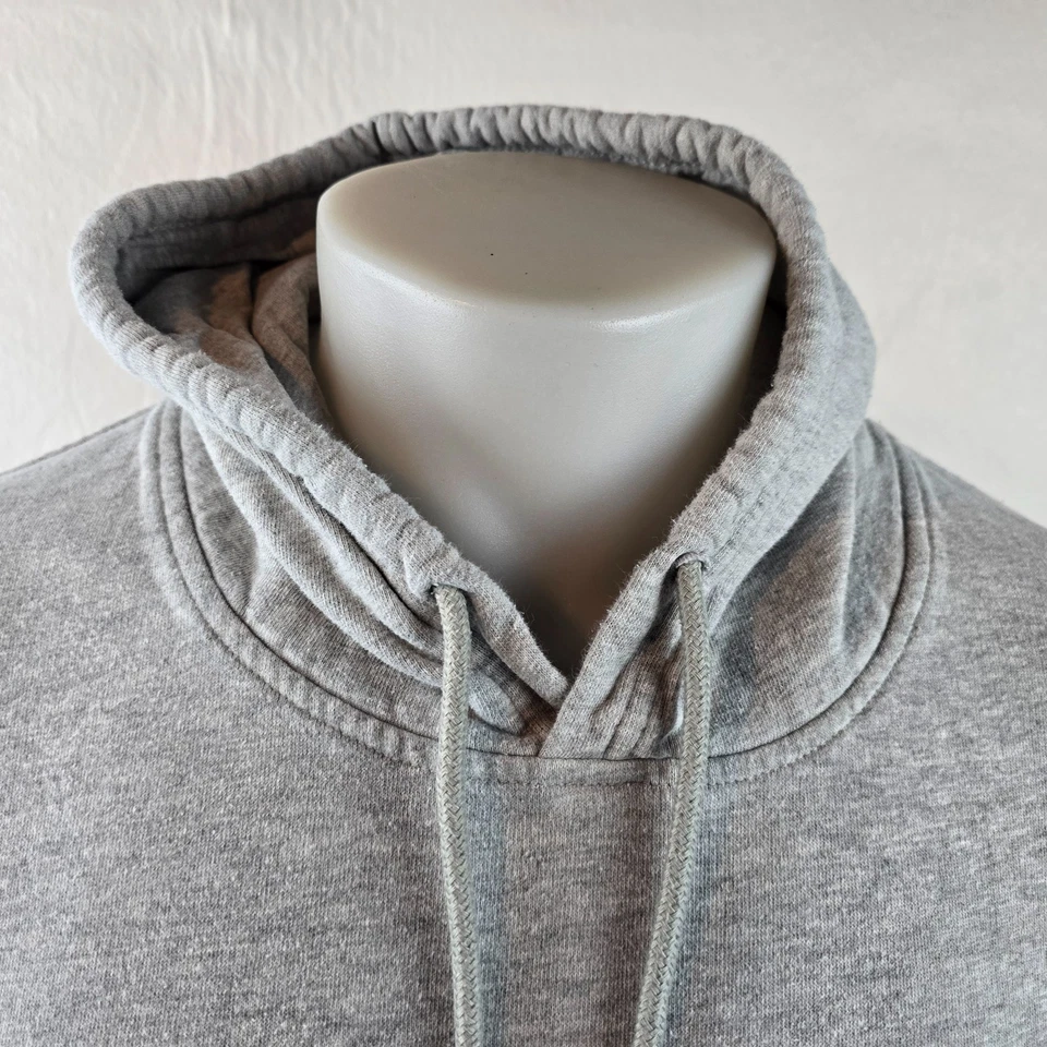 Женская толстовка с капюшоном Under Armour XL серый пуловер флисовая толстовка повседневный логотип спортзал - Изображение 2 из 4