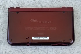 New Nintendo 3DS XL Handheld Game Console RED-001 Red USED No Power Cord