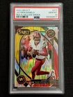 2024 Panini Select Club Level Jayden Daniels #217 Red & Yellow Shock RC PSA 10