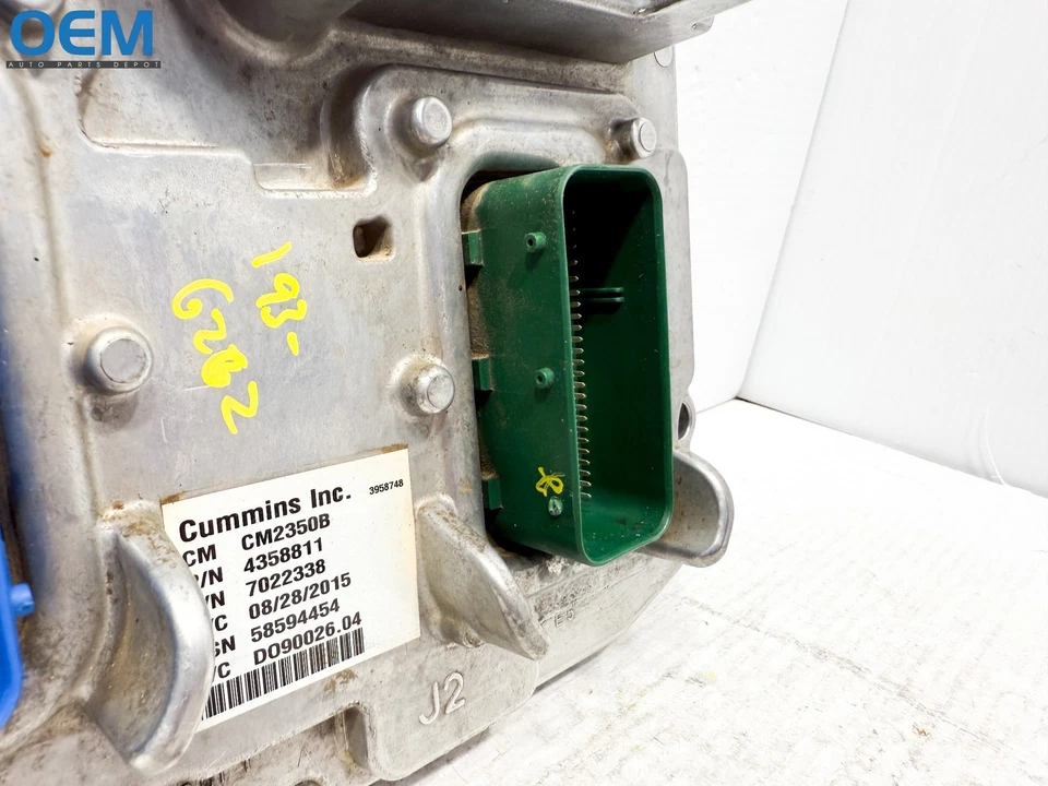 RAM 2500 3500 2016-2017 6,7 L diésel ECM módulo de control computadora 4358811 OEM Foto 4 de 4