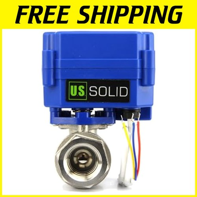 #ad NPT Threaded Motorized Ball Valve Low Pressure Loss $75.99